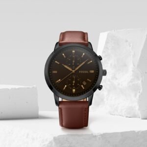 Fossi_l Townsman Chronograph DarkBrown-Black-Brown