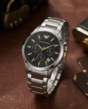 Emporio Arman_i Classic Silver-Black-Gold