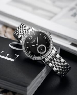 Longine_s Heritage Classic Silver-Black