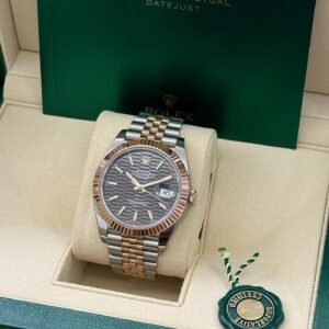 Role_x Oyster Perpetual Date Just 2Ton-Copper-Grey